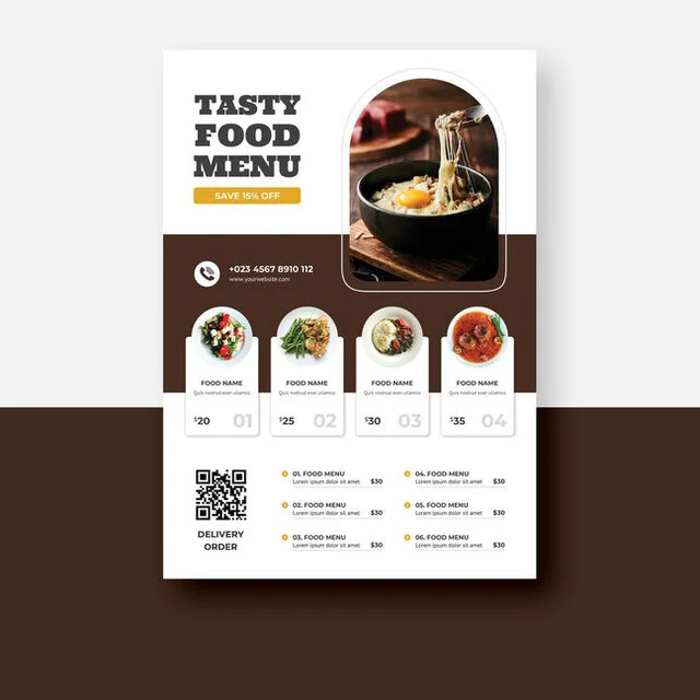 Cupones de Descuento con QR Efectivos para restaurante bar